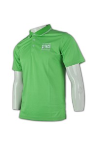 P393polo訂造 polo圖樣設計 polo印製 新ball衫       螢光綠
